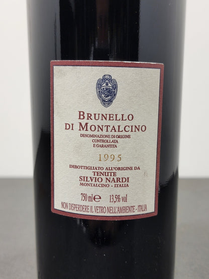 Brunello Di Montalcino Nardi 1995 bott.75 cl 13.5%