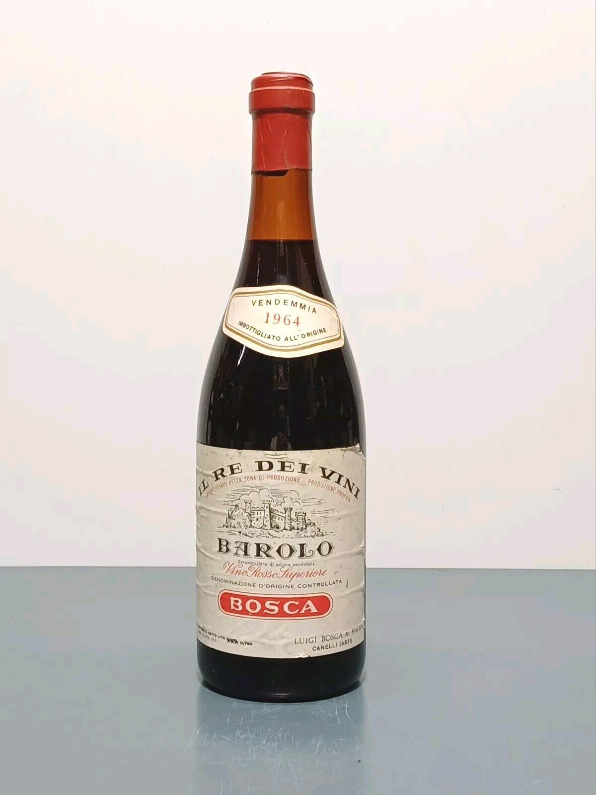 Barolo Luigi Bosca 1964 Vino Rosso Superiore bott.72 cl 13.5%