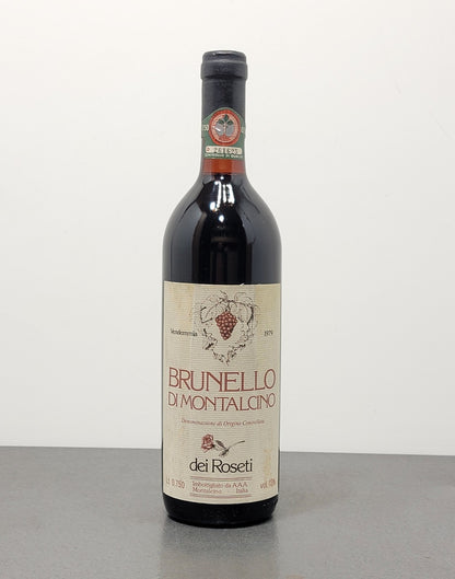 Brunello Di Montalcino Dei Roseti 1979 bott. 75 cl 13%