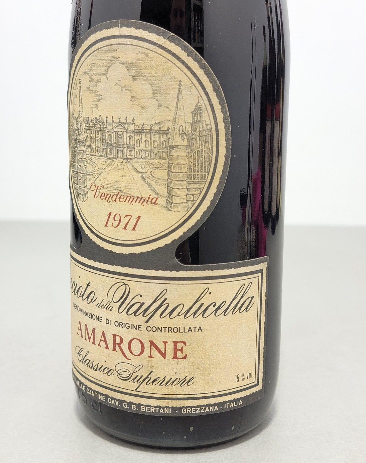 Amarone Bertani 1971 Recioto della Valpolicella Classico bott..75 cl 15%