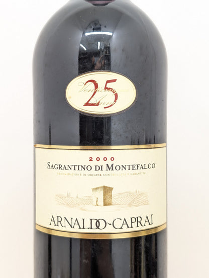 Sagrantino Montefalco 2000, Arnaldo Caprai 25 anni Cassa con 6 bott.