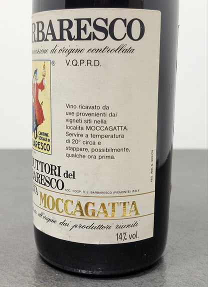 Barbaresco Moccagatta Riserva 1978 Produttori Del Barbaresco bott. 75 cl 14%