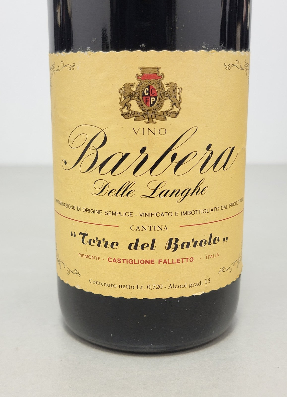 Barbera Terre Del Barolo 1975 Langhe Castiglione Falletto bott. 72 cl 13%