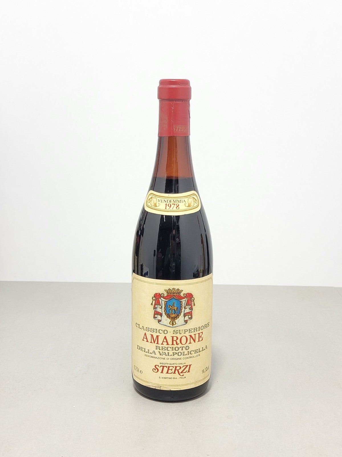 Amarone Sterzi 1978  Valpolicella Classico Superiore bott. 75 cl 14,2%