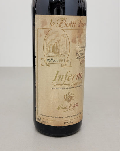 Inferno Nino Negri 1985 Le Botti D'oro Valtellina Superiore bott. 75 cl 12%