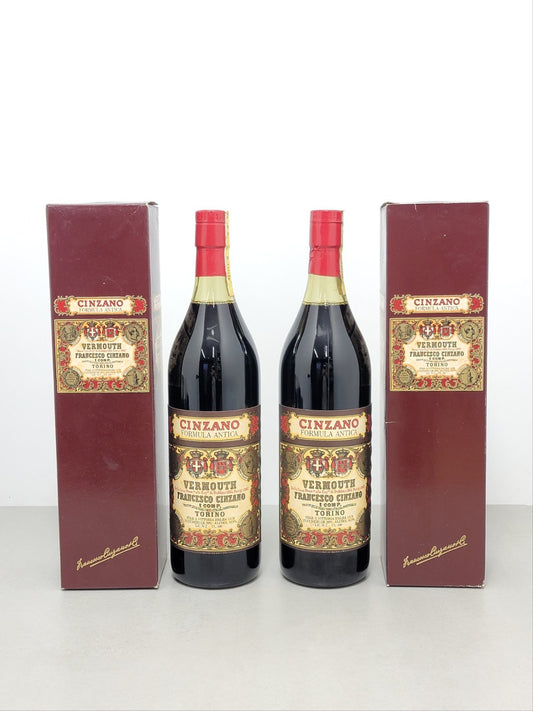 Vermouth Cinzano Antica Formula 1970s Con Box bott. 1 litro 16,5%