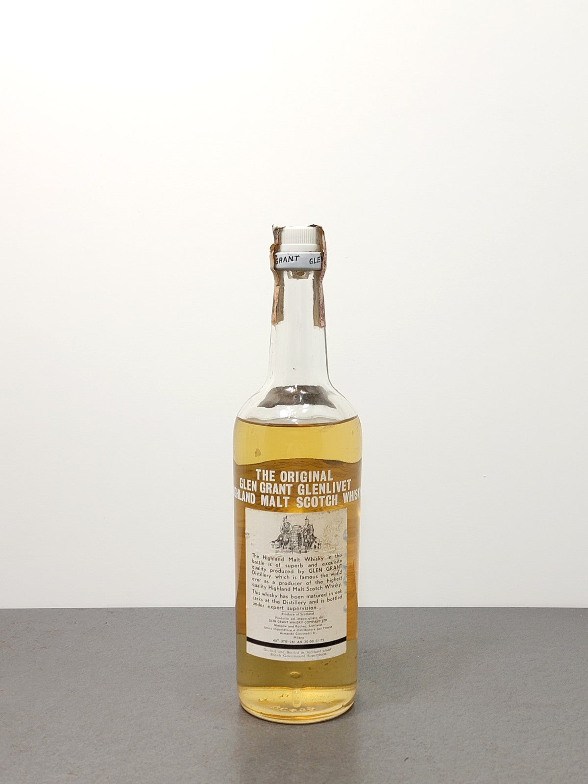 Glen Grant Glenlivet 5 years 1966 Highland Malt Scotch Whisky bott.75 cl 40%