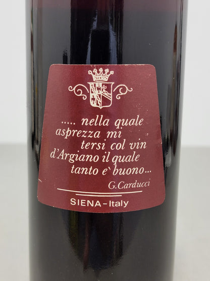Argiano Riserva 1972 Brunello Di Montalcino Loffredo G. Lovatelli 72 cl 12,5%