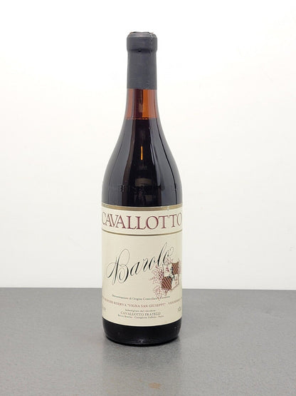 Barolo Cavallotto 1981 Bricco Boschis Riserva Vigna San Giuseppe bott.75 cl 14%