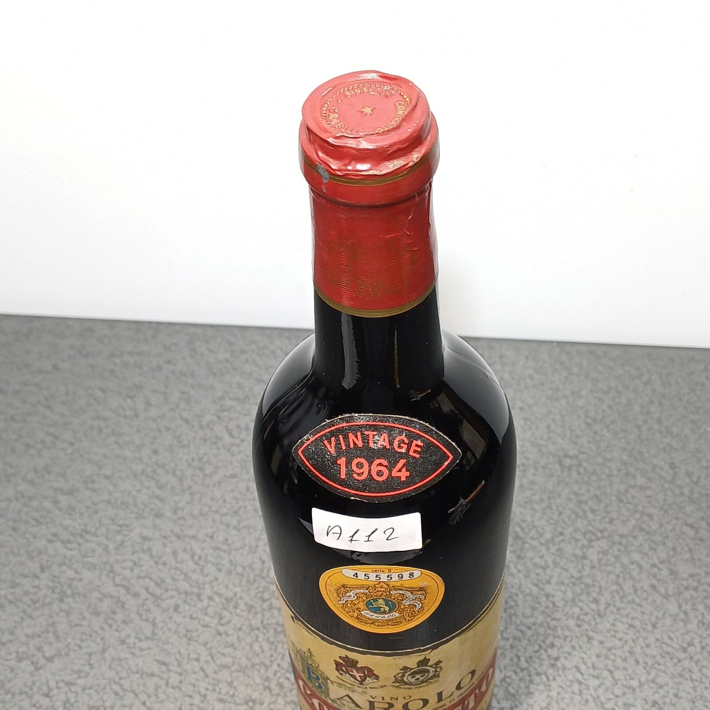 Barolo Giuseppe Contratto 1964 bott.72 cl 13.5%