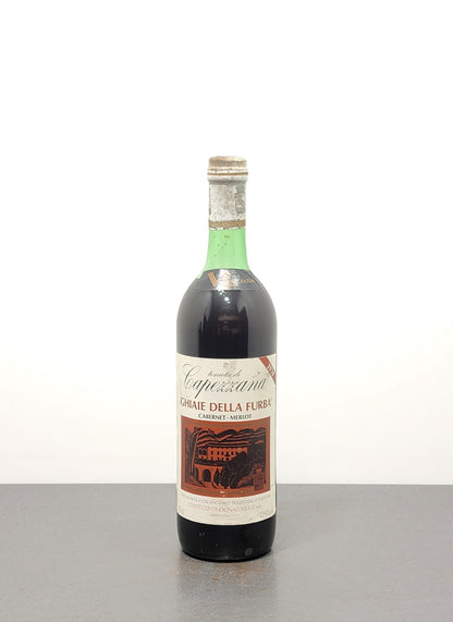 Capezzana Ghiaie della Furba 1979 Contini Bonacossi bott.75 cl 12.4%