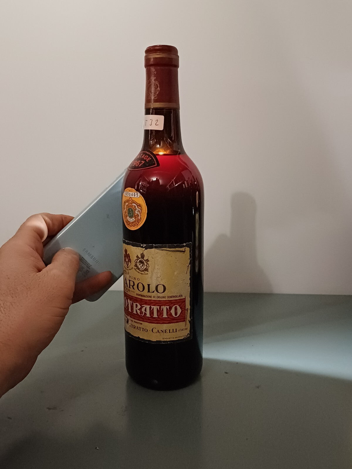 Barolo Contratto 1968 bott.72 cl