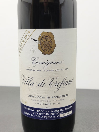 Villa Di Trefiano Riserva 1979 Carmignano Conte Contini Bonacossi 75 cl 12.7%