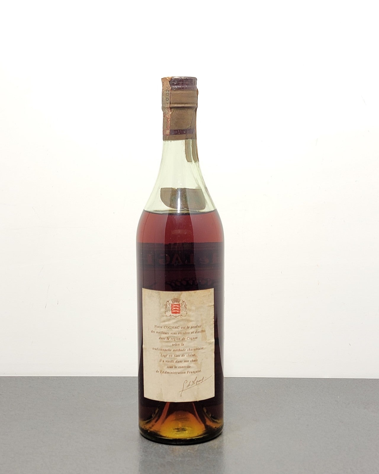 Cognac Gaston de Lagrange 3stars 1960s bott.75 cl 40%