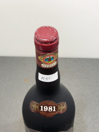 Amarone Montresor 1981 Recioto della Valpolicella Giacomo Montresor 75 cl 14.5%