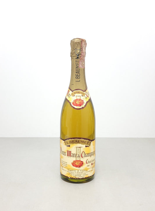 Grappa L.Beaumet 1960s Vieux Marc De Champagne bott. 75 cl 42%