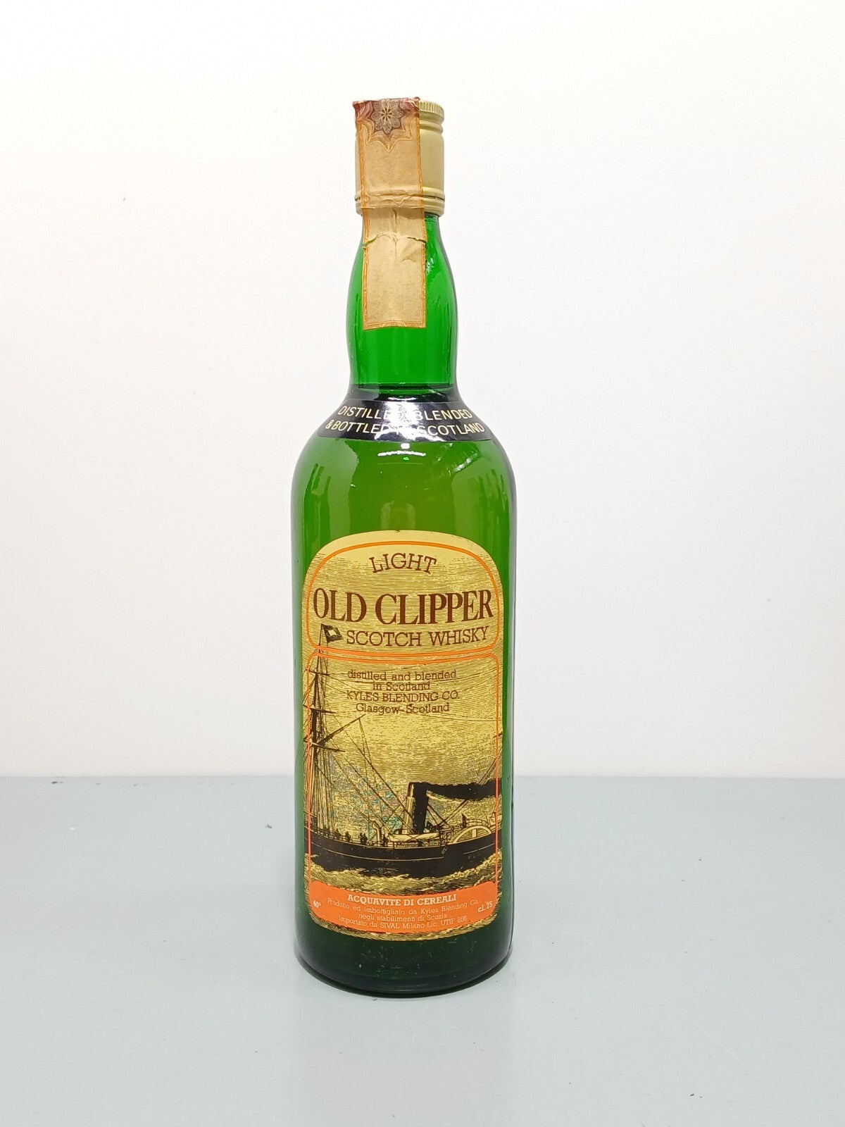 Whisky Old Clipper Light Kyles Blending anni 70 bott.0,75 cl