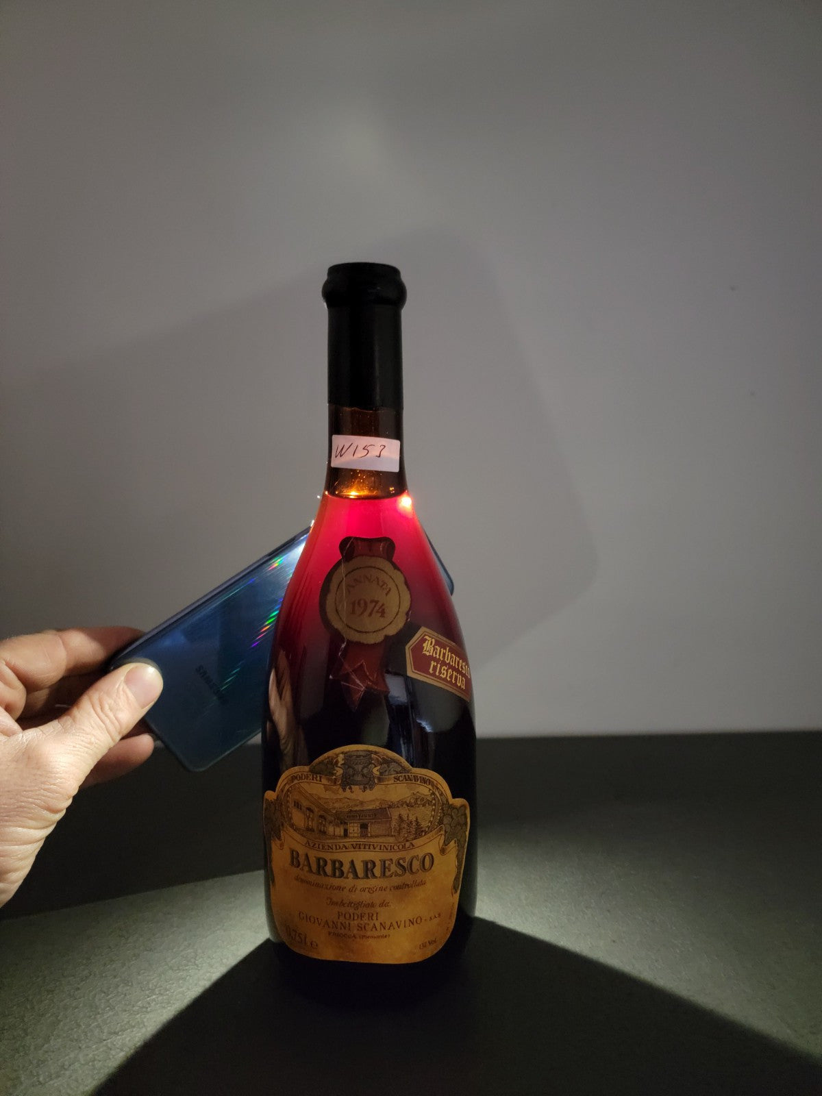 Barbaresco Scanavino Riserva 1974 bott.75 cl 13%