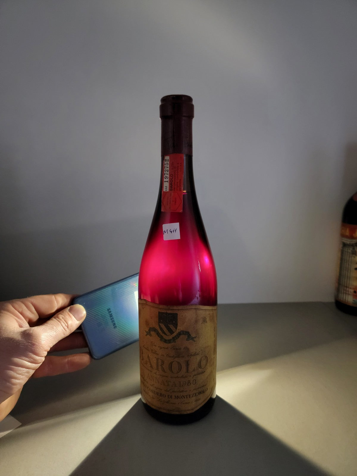Barolo Cordero Di Montezemolo 1980 Monfalletto bott. 75 cl 14%