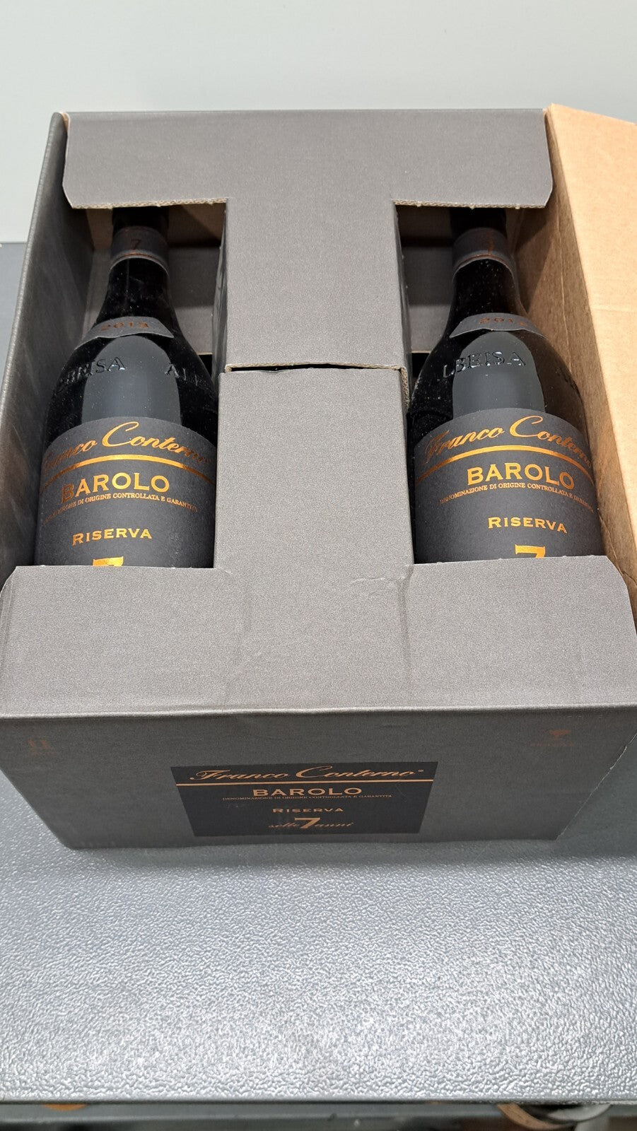 Barolo Franco Conterno 2013 Riserva 7 Anni 6 bottiglie 75 cl 14,5%