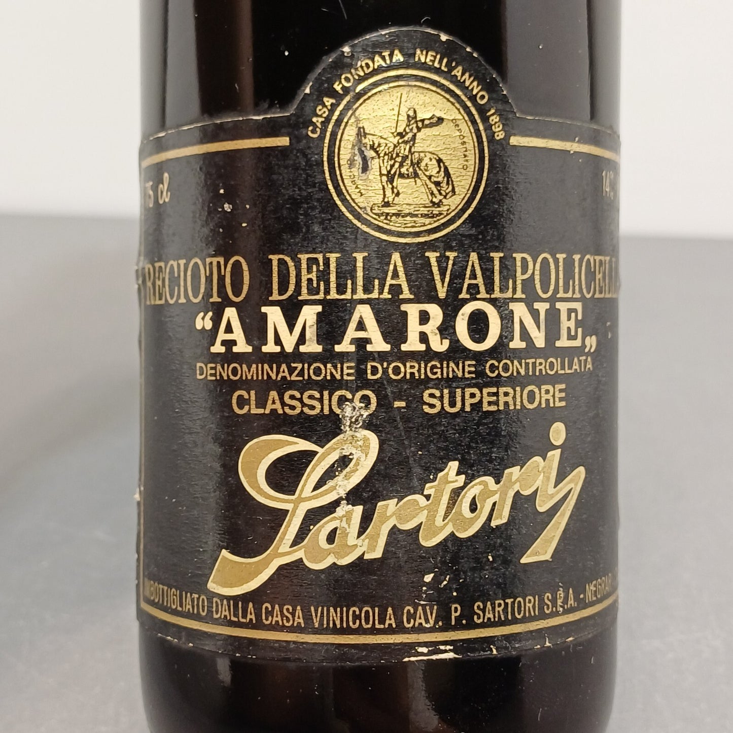 Amarone Sartori 1974  Recioto Della Valpolicella bott. 75 cl 14.%