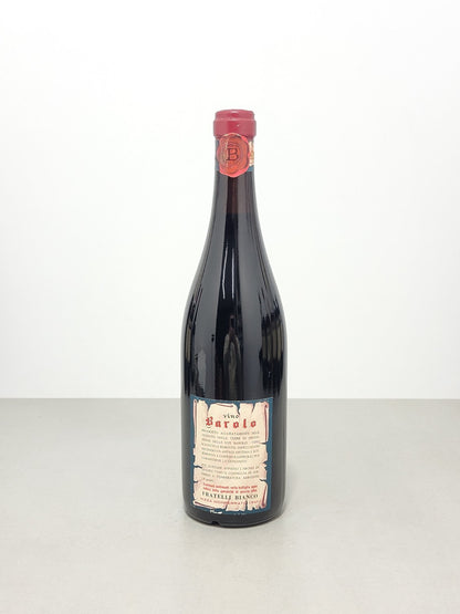 Barolo Fratelli Bianco Riserva 1964 Nizza Monferrato bott.72 cl 13,8%