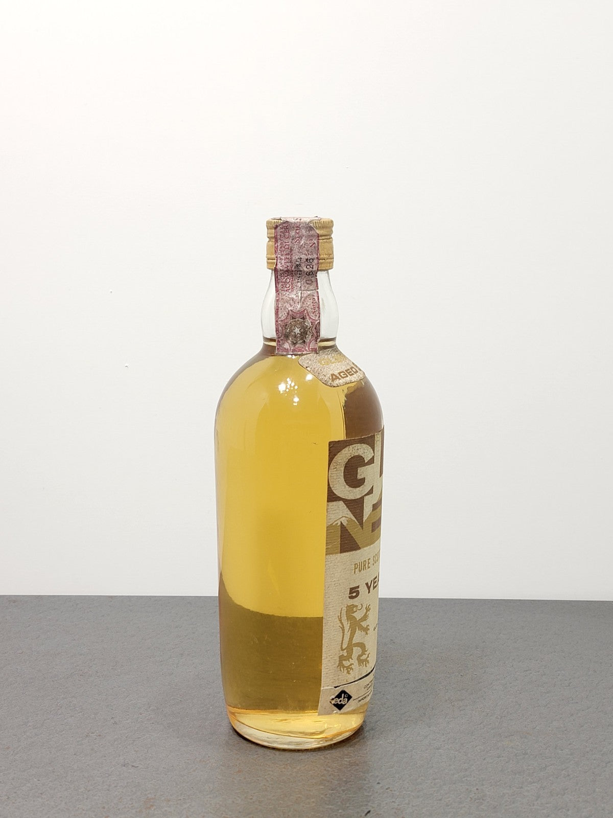 Whisky Glen Nevis 5 years old Pure Malt Scotch Whisky ‘60 bott.75 cl 40%