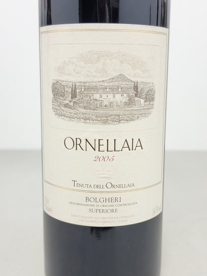 Ornellaia 2005 Marchesi Frescobaldi Bolgheri Superiore bott.75 cl 14,5% con Box
