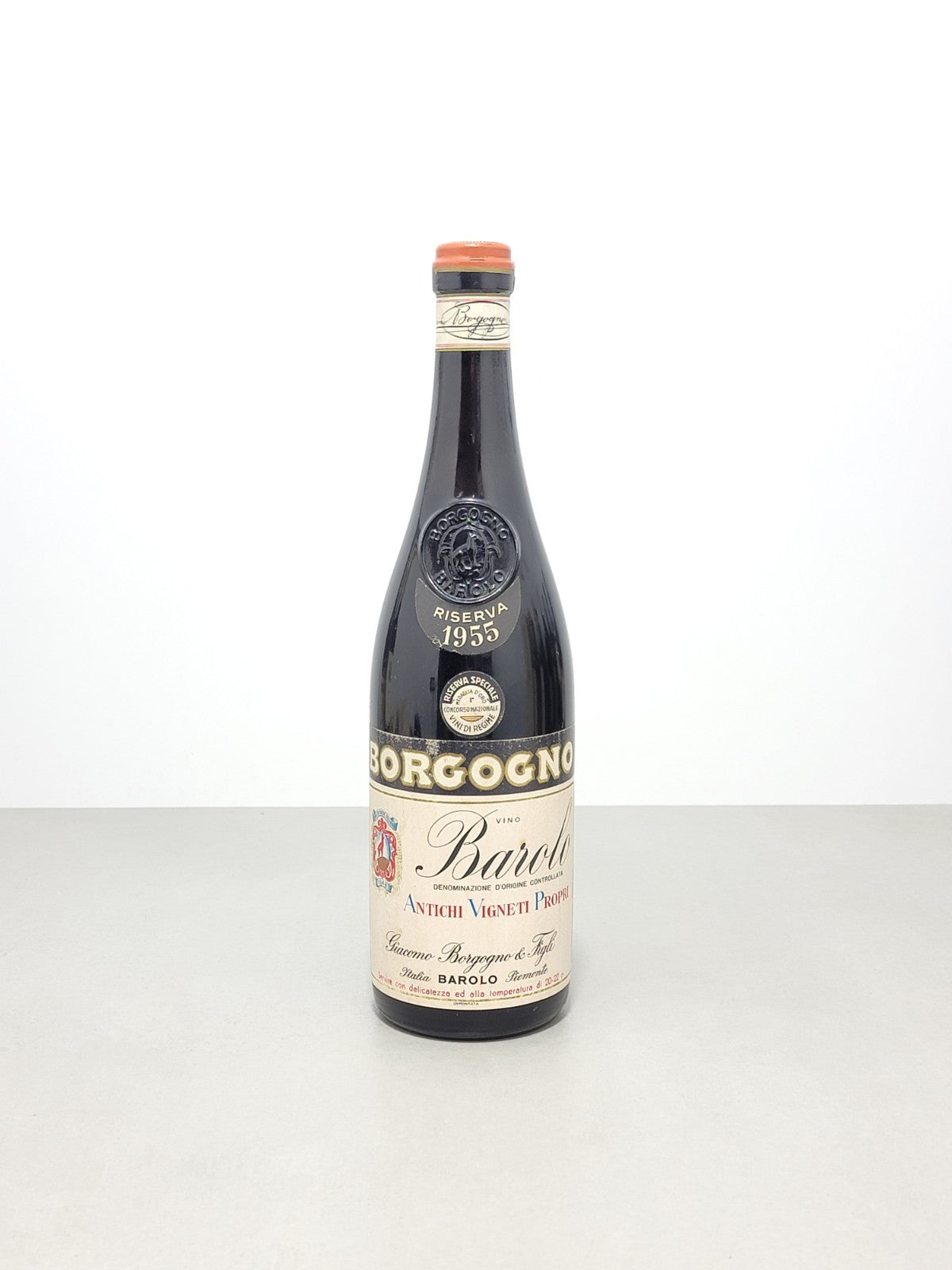 Barolo Borgogno 1955 Riserva Speciale Antichi Vigneti Propri bott.72 cl 13,5%