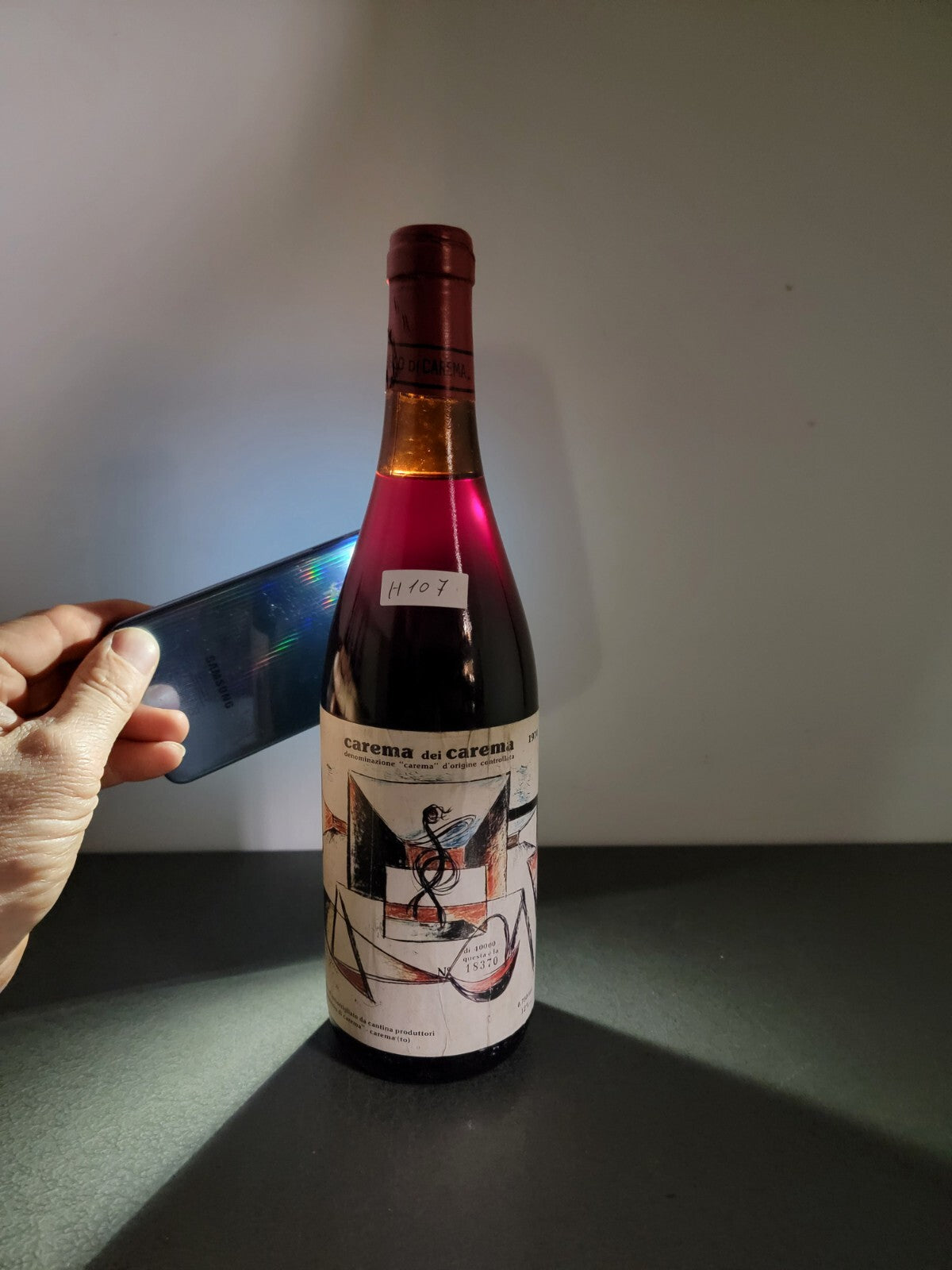 Carema Dei Carema 1974 Produttori Di Nebbiolo Di Carema bott.75 cl 12%