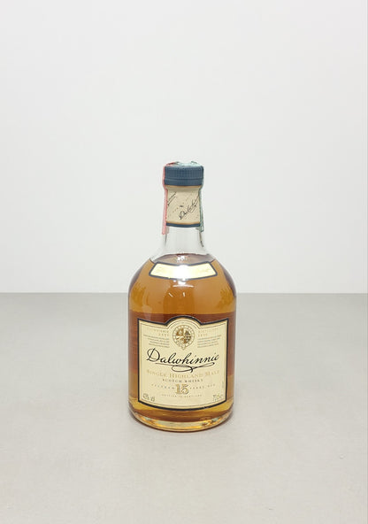 Whisky Dalwhinnie 15 years 1990s Single Highland Malt Scotch Whisky 70 cl 43%