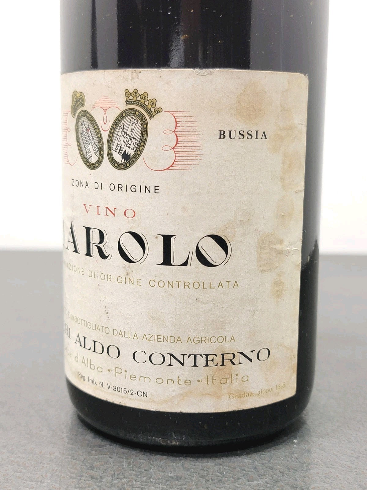 Barolo Aldo Conterno 1973 Bussia Monforte D'alba bott. 72 cl 13.5%