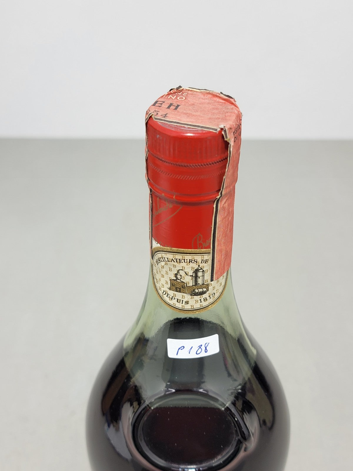 Cognac Bisquit 3 Star 1960s bott.73 cl 40%