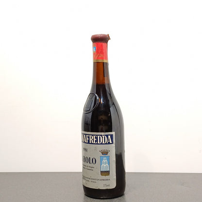 Barolo Fontanafredda 1981 Serralunga D'Alba 75 cl 13%