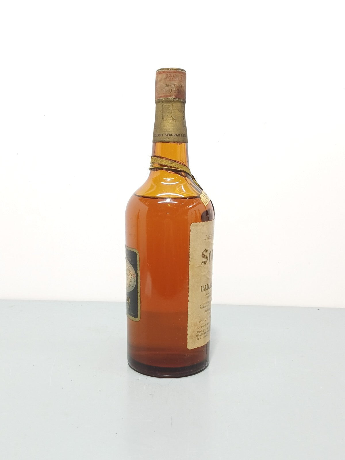 Whisky Seagram's V.O Canadian Club 1950s bott.75 cl 43%