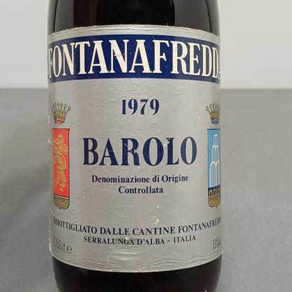 Barolo Fontanafredda 1979 Serralunga D'Alba 75 cl 13%