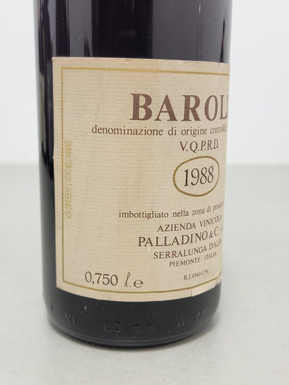 Barolo Palladino 1988 Serralunga D'alba bott.75 cl 13%