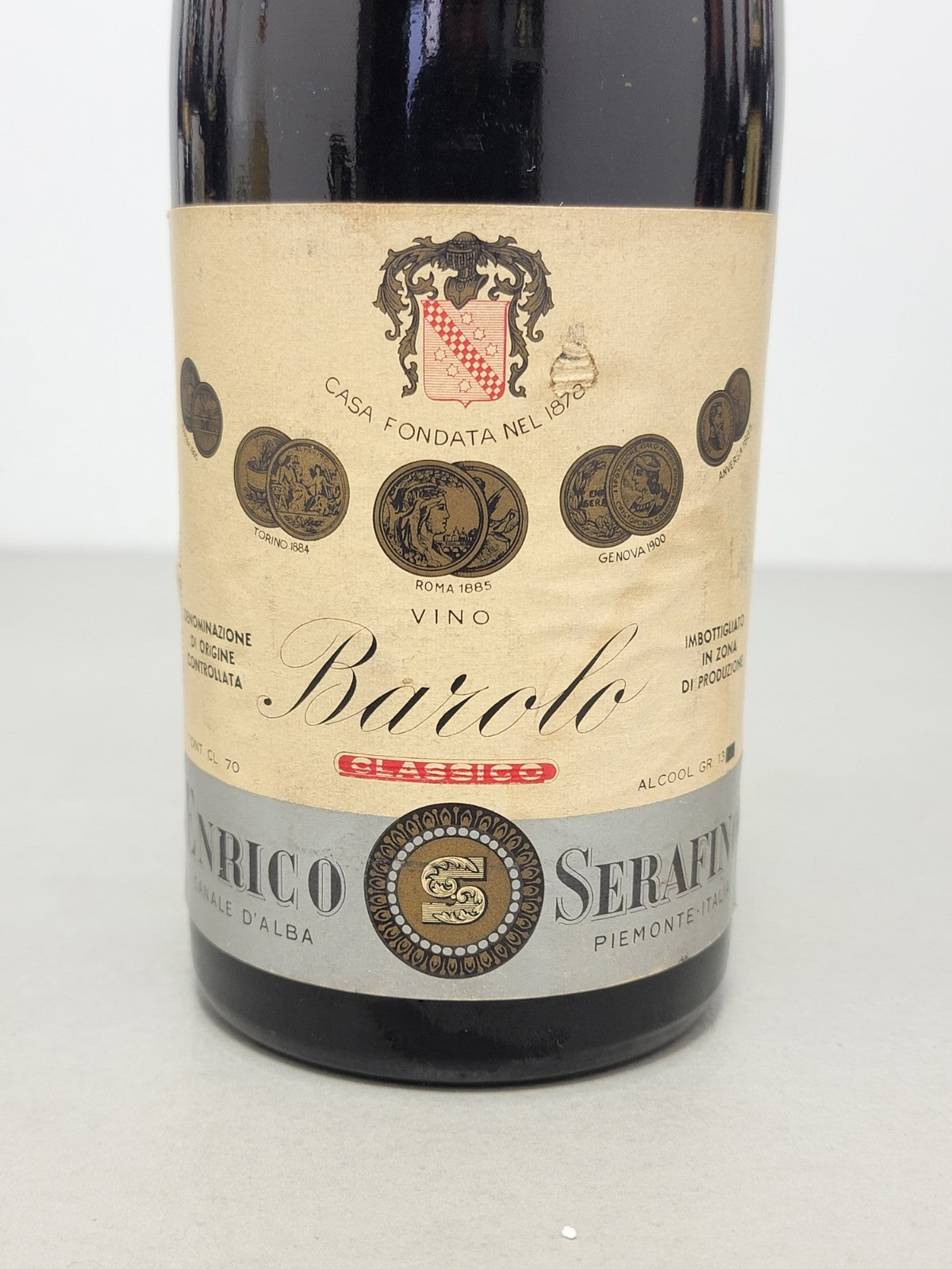 Barolo Enrico Serafino 1962 Riserva bott. 70 cl 13%