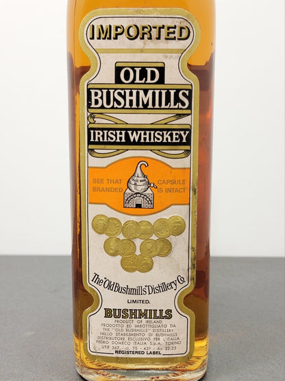 Whisky Old Bushmills 1970s Irish Whisky bott.75 cl 43%