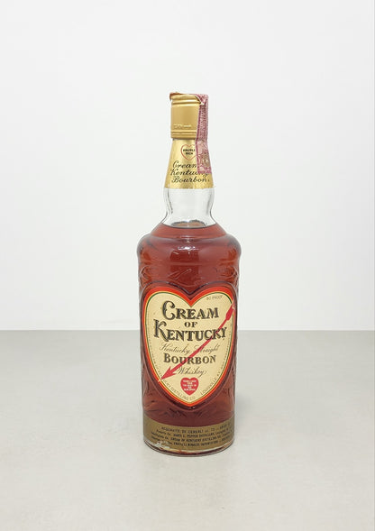 Whisky Cream of Kentucky James E. Pepper's 1960s Straight Bourbon bott.75 cl 40%