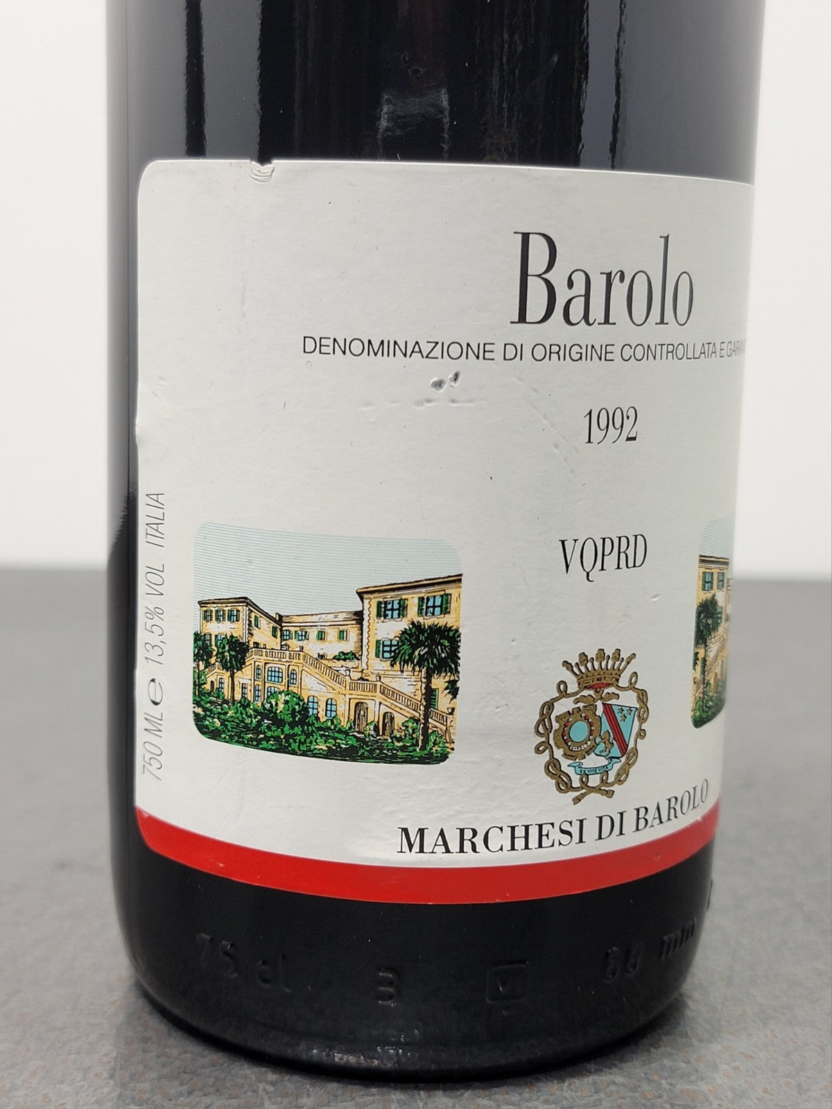 Barolo Marchesi Di Barolo 1992 VQPRD bott.75 cl 13.5%