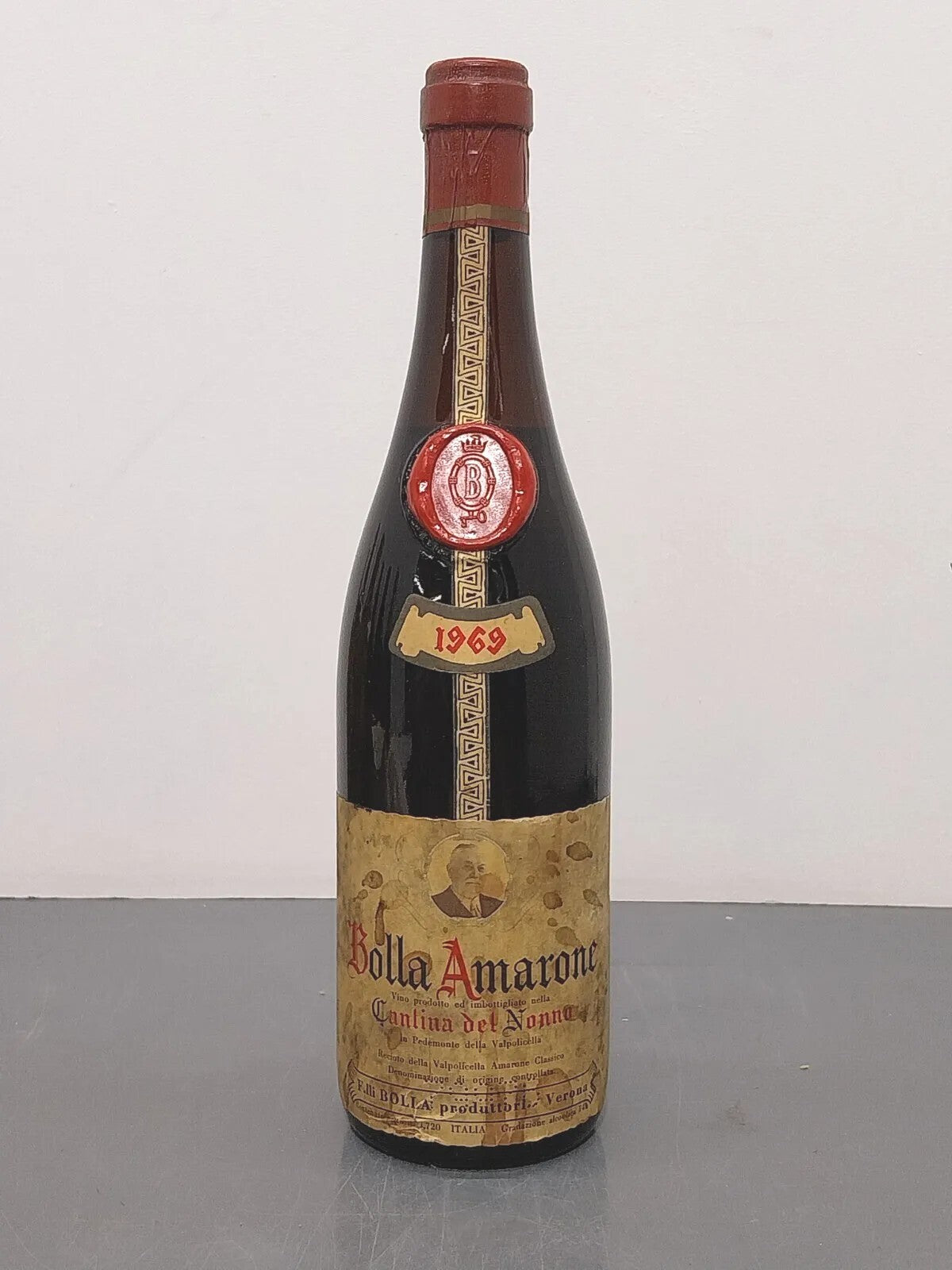 Amarone Bolla 1969 Cantina del Nonno bott..  0.75 cl