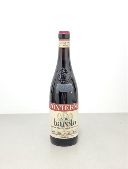 Barolo Giacomo Conterno 1969 MonforteD'alba bott. 72 cl 13,5%
