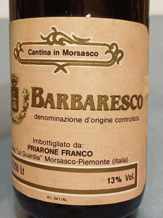 Barbaresco Priarone Franco 1981 bott. 75 cl 13%