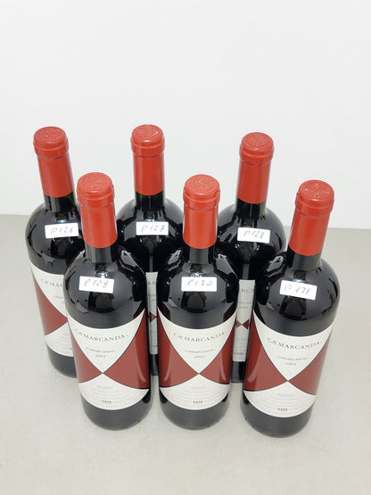 Gaja Ca' Marcanda 2003 Angelo Gaja 6 Bottle Cassa in Legno bott.75 cl 14%