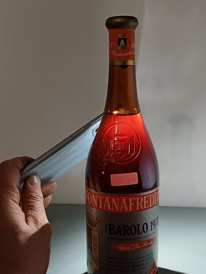 Barolo Fontanafredda Riserva Speciale 1970 Vigna La Rosa Centenario 75 cl 13%