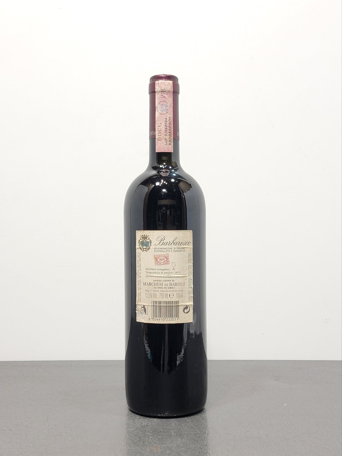 Barbaresco Marchesi Di Barolo  2001 Riserva Grande Annata bott. 75 cl 13.5%