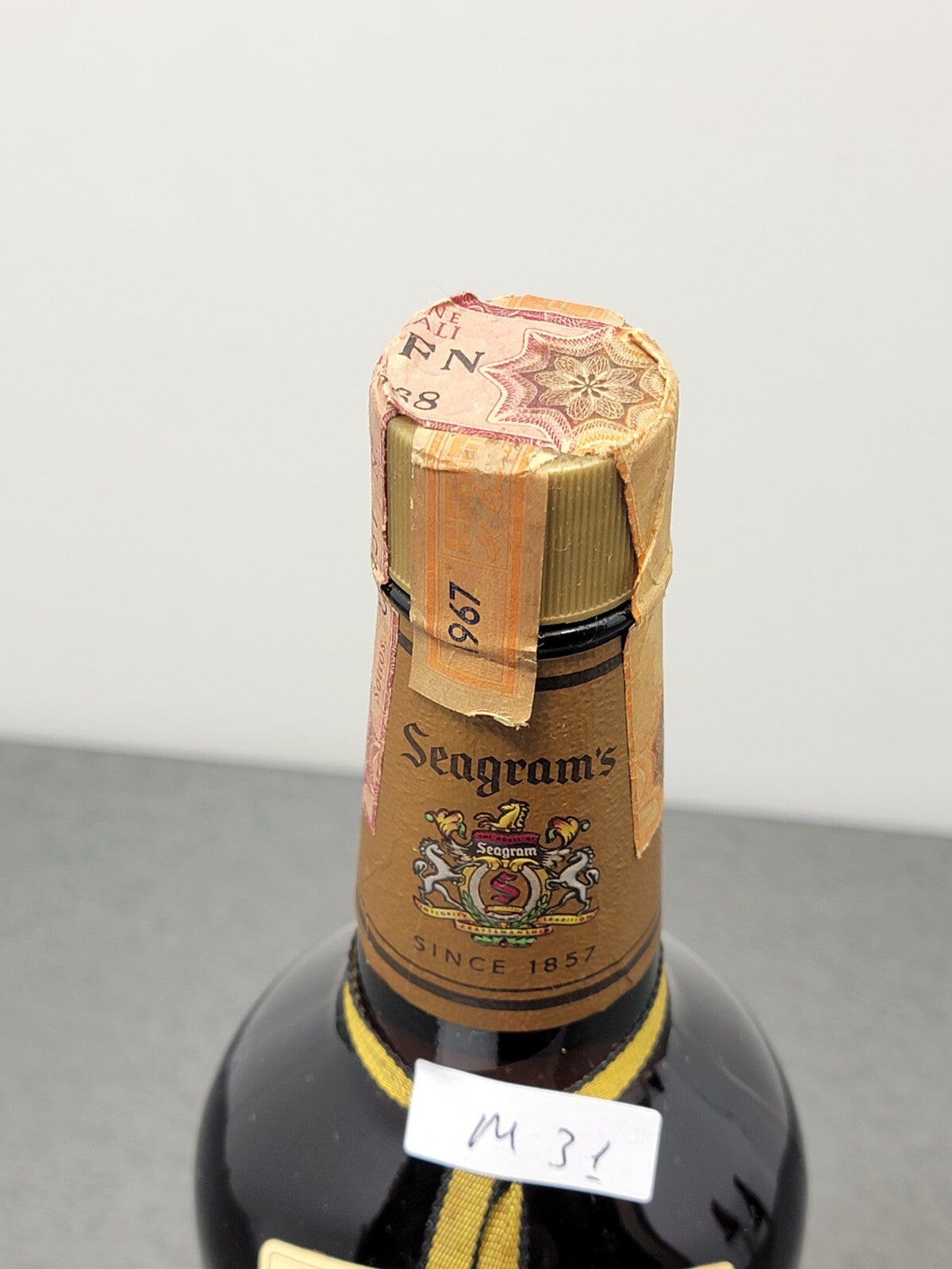 Whisky Canadian Seagram's V.O. 1967 6 Years Old bott.75 cl 43%