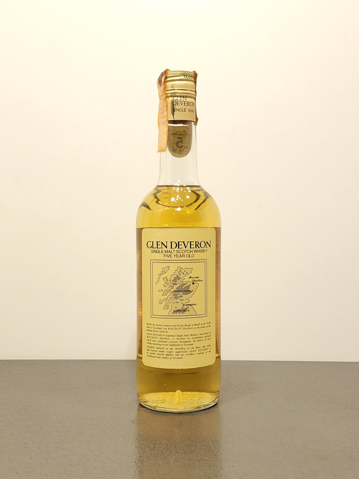 Whisky Glen Deveron 1980s 5years Highland Single Malt William Lawson's 75 cl 40%