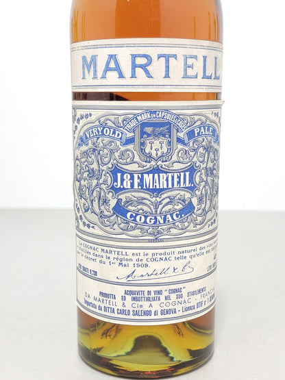 Cognac Martell 3 Star 1950s Spring Cap bott. 73 cl 40%